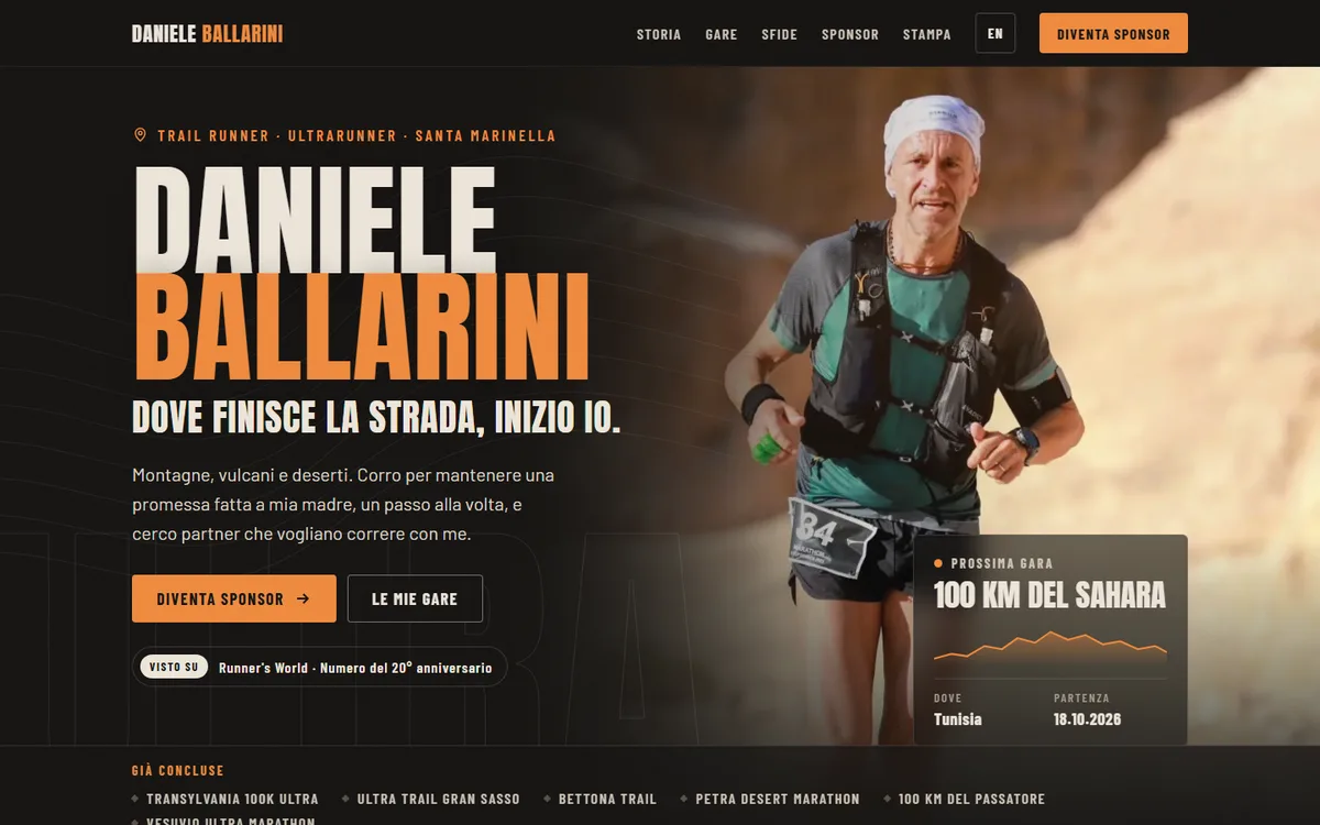 Il sito di Daniele Ballarini